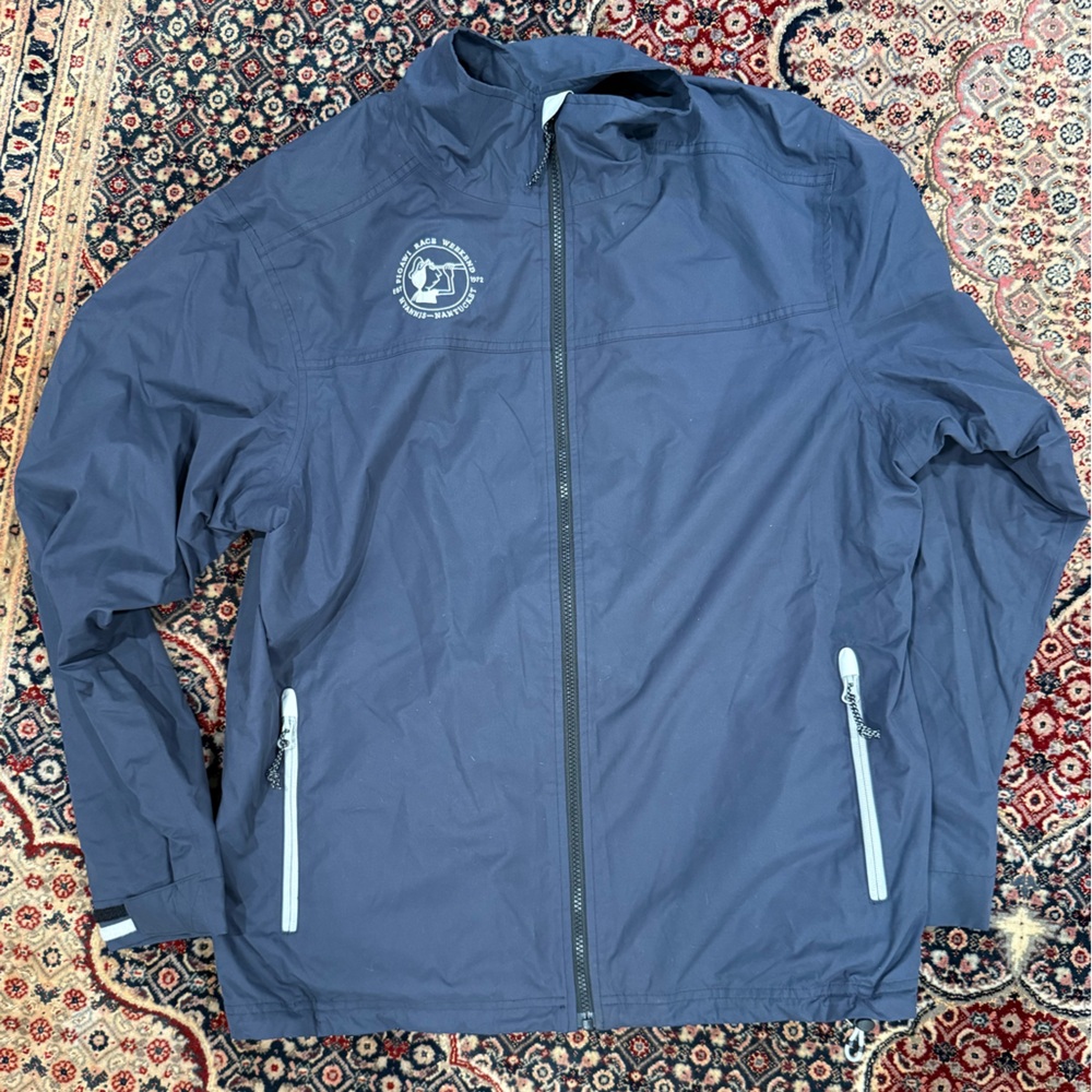 Women's Nantucket Navy Windbreaker Sailing Jacket